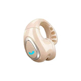 Pink open-ear clip-on wireless earbud product shot