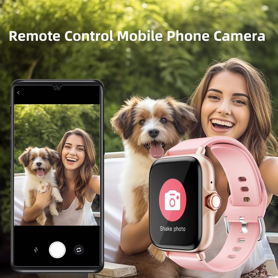 1.83-Inch Smart Watch, Bluetooth Calling, Fitness Tracker