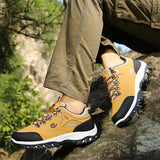 Men's Leather Casual Sneakers – Lightweight for All Seasons