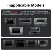 7 Inch Car Stereo MP5 Player Touch Creen BT AM/FM Radio Receiver With Android Auto Carplay For VW/Seat/Skoda/Passat/Golf/Polo