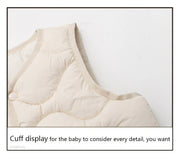 2025 Winter Outdoor Clothes For Children Vests & Vests Winter Kids Boy Girl Clothes Outerwear Infant Life Jacket Waistcost