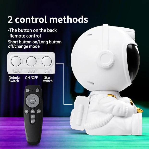 Astronaut Starry Sky LED Night Light