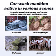 GMY【Cordless Handheld Water Gun】Lithium Battery Rechargeable High-Pressure Washer - Portable Car Wash Sprayer for Home