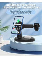 3-in-1 Wireless Charging Station – Fast Charge Phone, Watch & Earbuds