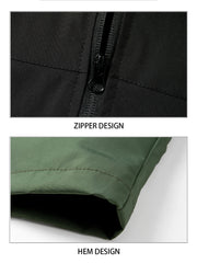 Men's Windproof Jackets stylish New Hooded Sportswear for Autumn and Winter outdoor Tops Sports Running Hiking Outerwear