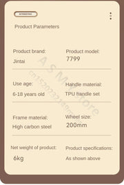 Children's Scooter, Foldable Bicycle, Large Children's Sliding Wheel, Campus Adult Two Wheel Scooter 5-15 years old