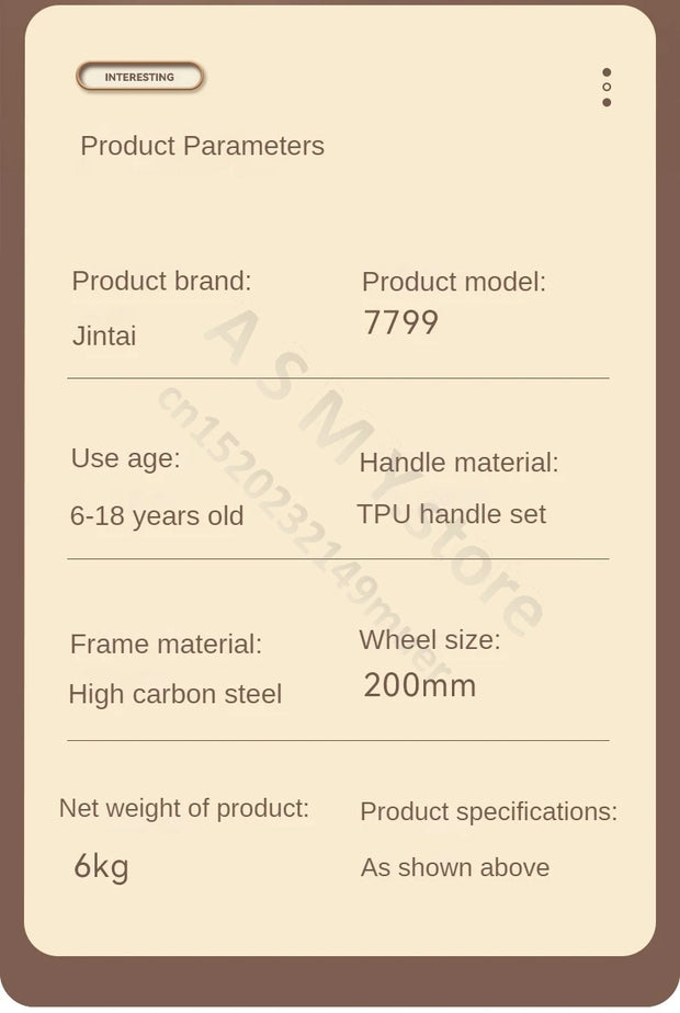 Children's Scooter, Foldable Bicycle, Large Children's Sliding Wheel, Campus Adult Two Wheel Scooter 5-15 years old