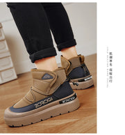 Winter Boots for Men Add Velvet Men's Sneakers Ankle Boots Soft and Comfortable Sports and Leisure Wear-resistant Non-Slip New