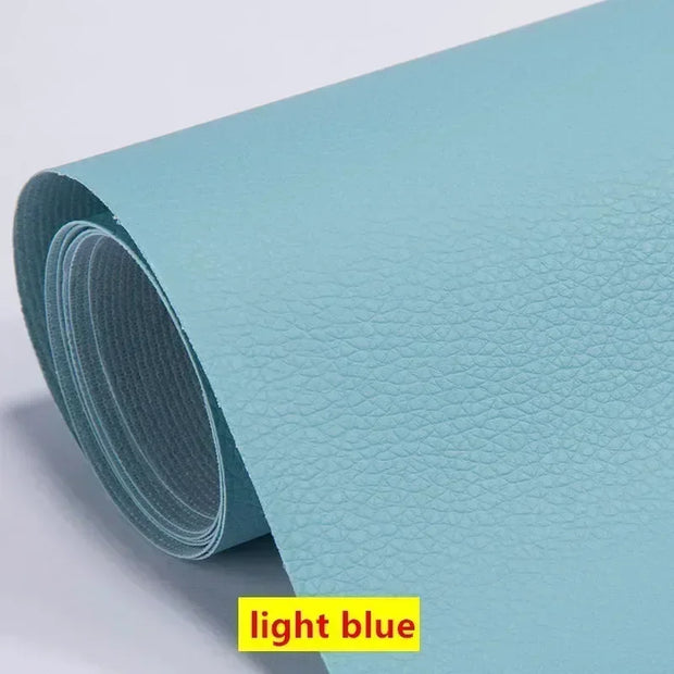 250X137CM Self-adhesive Leather Repair Patch for Car Interior PVC Leather Fabric Stickers Sofa Seat Refurbishment Leathercraft