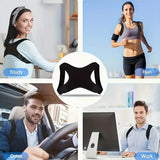 Adjustable Posture Corrector – Back Support Belt, Breathable, Non-Slip, Ergonomic