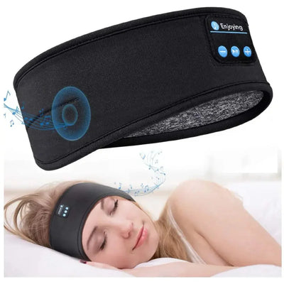Bluetooth Sleep Headband – Thin Soft Elastic, Wireless Music Headphones