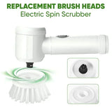 Cordless Electric Spin Scrubber – for Bathroom & Kitchen, with Brush Heads