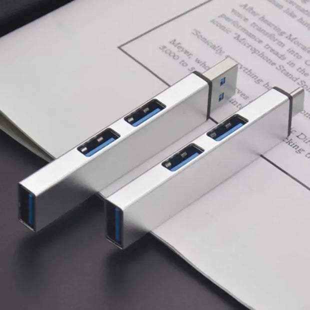 USB 3.0 3 Port USB Hub 2.0 Multi Type-C Ultra Slim Splitter Hub Power Adapter Multiple Expander USB 3.0 2.0 Hub For PC Xiaomi
