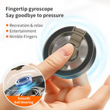 Hand holding double-sided MagSafe phone holder ring with text about uses and features