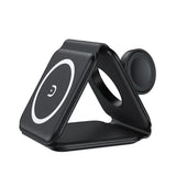 3-in-1 MagSafe Wireless Charging Station – Foldable Magnetic Travel Charger for iPhone