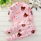 Kids' Cotton Clothing Set – Autumn/Winter for Boys & Girls