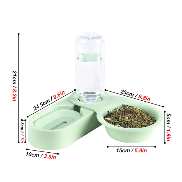 All-in-One Small Pet Feeder Bowl