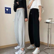 Joggers Sports Pants New Hip Hop Running Pants Drawstring Women Lady Girls Sweatpants Comfortable Oversized Female Streetwear Tr