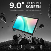 OTTOCAST CarPlay Screen 9.0" INCH 4K Car Touch Screen Wireless Carplay Android Auto Radio DVR GPS Video Built-in Youtube Netflix