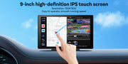OTTOCAST CarPlay Screen 9.0" INCH 4K Car Touch Screen Wireless Carplay Android Auto Radio DVR GPS Video Built-in Youtube Netflix