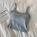 Women Crop Top – Sexy Sleeveless Camisole Vest Tube Top Lingerie