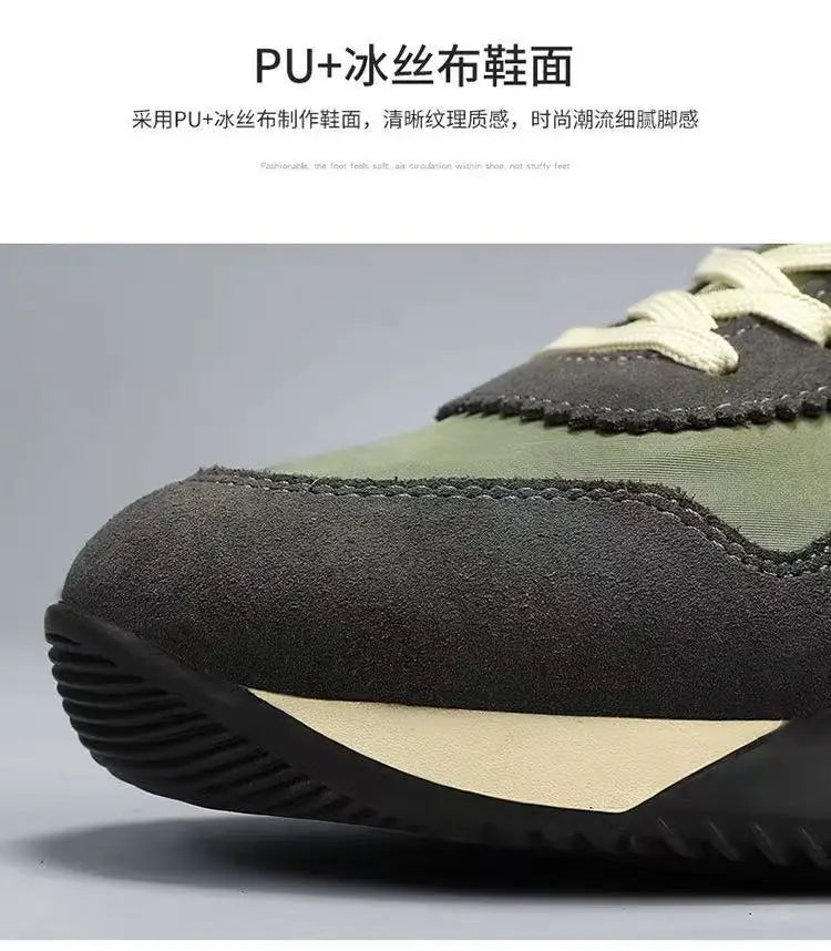 Men's Running Shoes – Breathable Soft Sole for All Seasons
