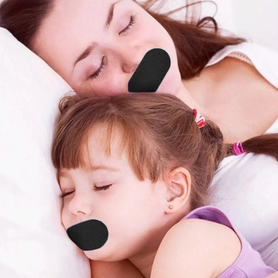Elastic Mouth Tape for Sleeping – Closed Mouth Sleep Tape, Stops Snoring, Breath Correction