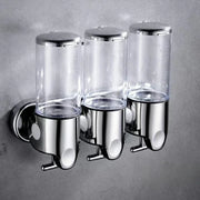 Wall-Mounted Shampoo and Soap Dispenser