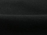 Mens fleece lined jogger sweatpants – close-up of black fabric texture