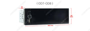NaviFly 6.86" Touch Screen 1 Din Car Stereo Multimedia Player Wireless CarPlay Android Auto Universal 1DIN MP5 Player FM Radio