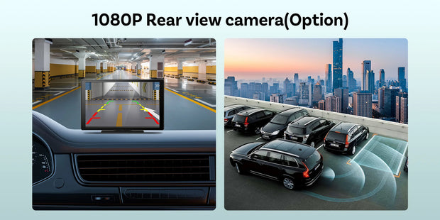 OTTOCAST CarPlay Screen 9.0" INCH 4K Car Touch Screen Wireless Carplay Android Auto Radio DVR GPS Video Built-in Youtube Netflix