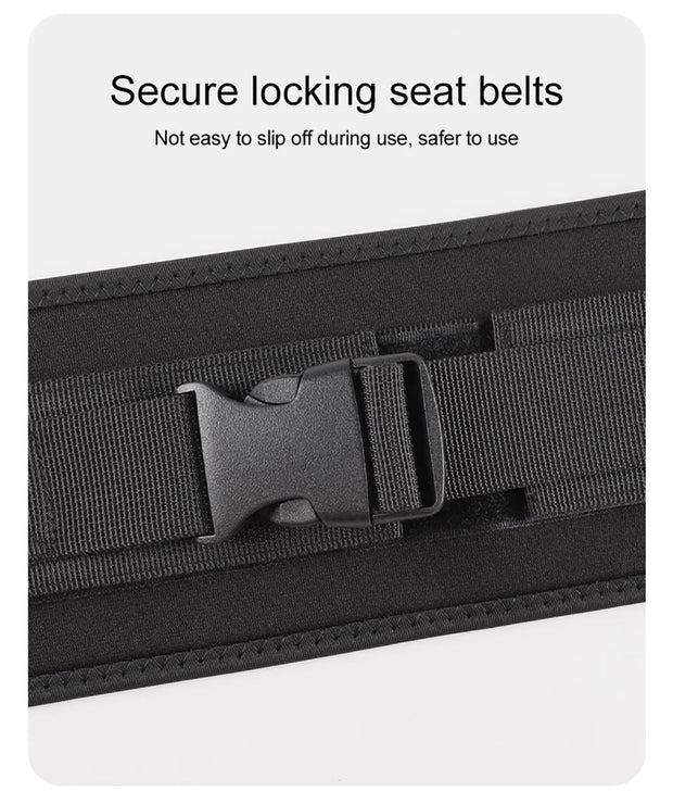 GOBYGO Weight Belt Dumbbell Weight Belt Adjustable Weight Training Safety Hip Thrust Weight Belt Gym Glute Bridge Assisted Belt