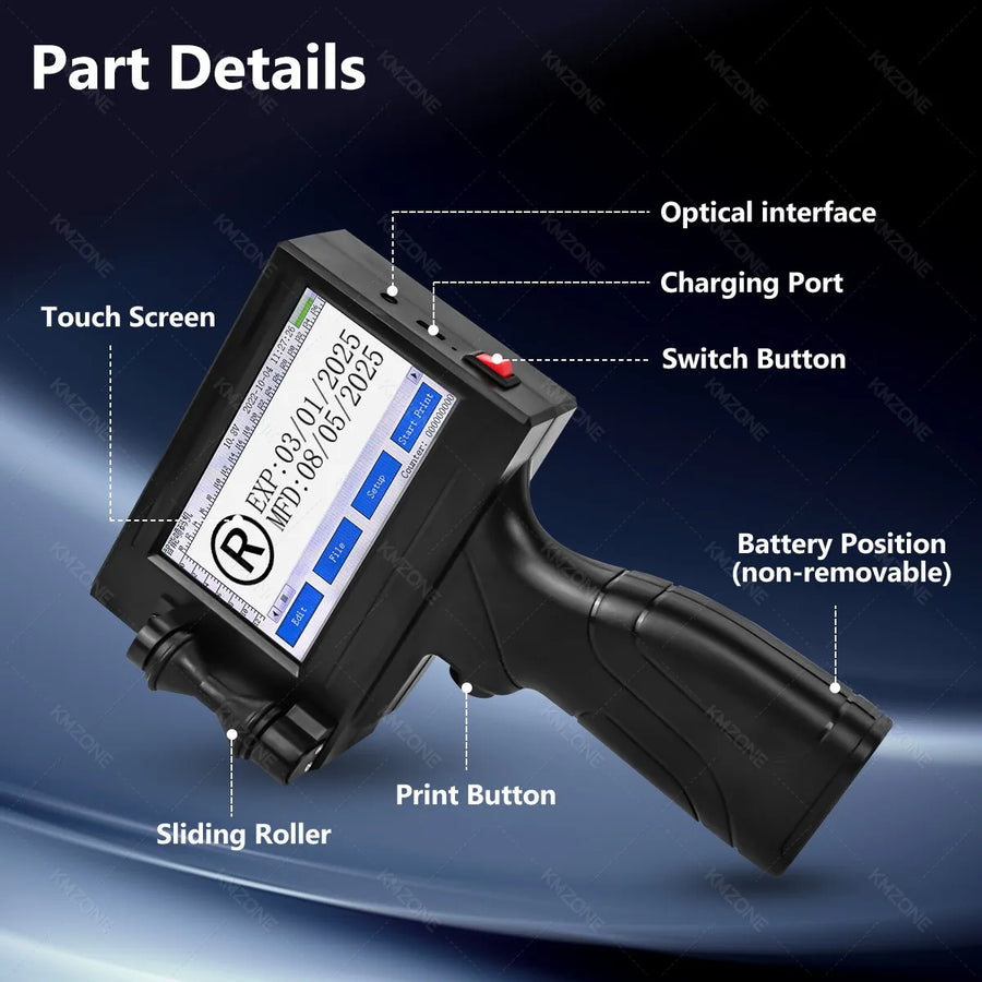 Printer with white ink cartridge