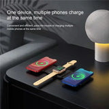 3-in-1 MagSafe Wireless Charging Station – Foldable Magnetic Travel Charger for iPhone