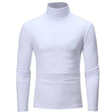Men’s Thermal Shirt – Slim Fit High Neck Long Sleeve Winter Top