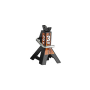 Floor Simulation Jack Stands Lift Pair Rack for Remote Toy Car Tire Change Lifting Support Stand Only