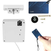 RFID Electronic Cabinet Lock Smart NFC Drawer Locks Wiredless Hidden Card Lock for Wooden Cabinet Cupboard Drawer Furniture