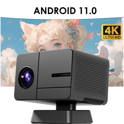Smart Portable Projector 1080P, Android, WiFi Bluetooth Home Theater
