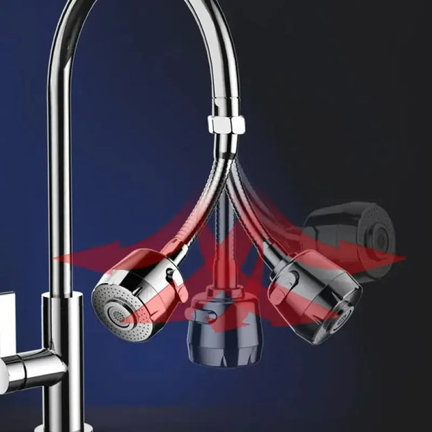 360° Rotating Kitchen Faucet Spray Adapter