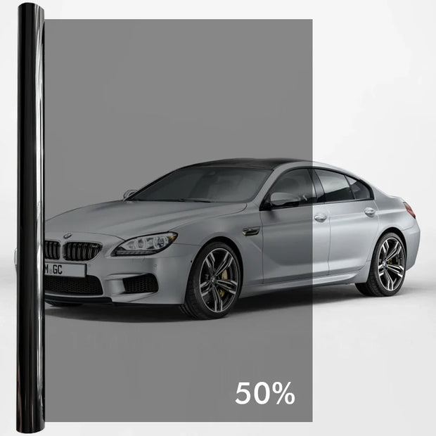 50cmx3m Car Window Privacy Tint Film Auto Vinyl Anti Look Glass Sticker Foils Ceramic Summer Solar UV Protector Mirror Films