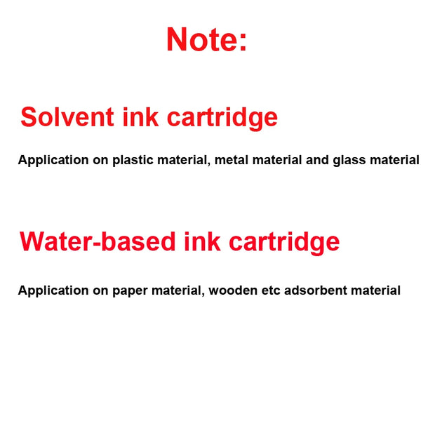 42ml 2588/2588+ Eco Solvent Ink Cartridge Thermal Handheld Printer Ink Cartridge For Portable Expiry Date 12.7mm Inkjet Coder