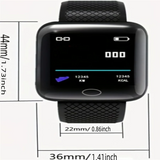 Smart Watch for Men & Women – Message & Fitness Monitor Bracelet
