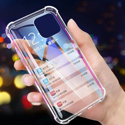 Transparent Shockproof Phone Case – for iPhone 6-12 Series