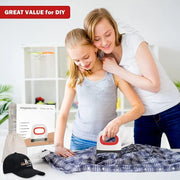 Mini Hot Press Machine DIY Portable T-shirt 3-speed Household Clothing Hats Shoes Socks Household Items Hot Press Draw