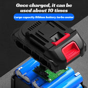 GMY【Cordless Handheld Water Gun】Lithium Battery Rechargeable High-Pressure Washer - Portable Car Wash Sprayer for Home