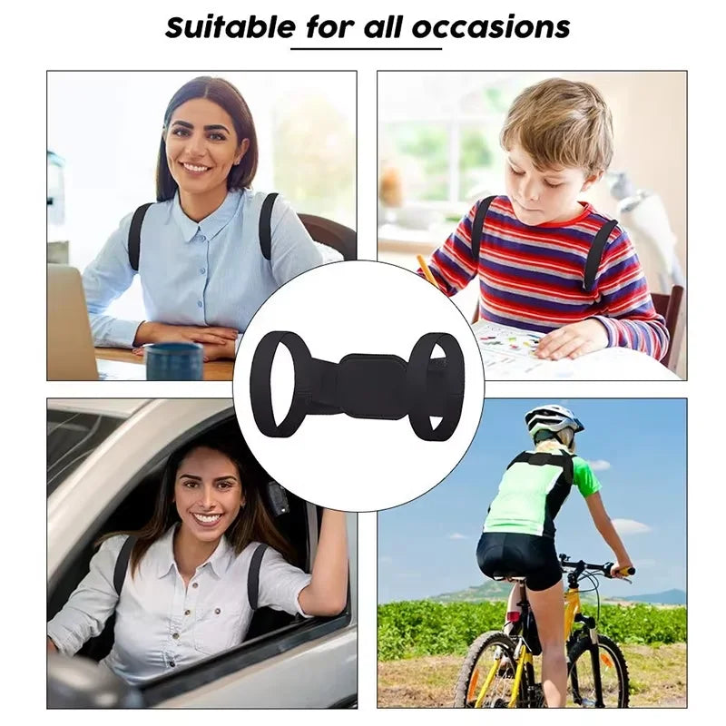 Adjustable Posture Corrector – Back Support Shoulder Belt, Straightens Spine, Corrects Posture
