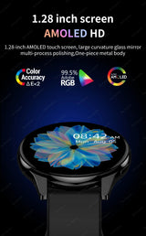 Women's Smart Watch 6 with AMOLED display on dark background
