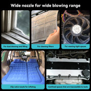 Cordless Electric Air Blower Turbo Jet Rechargeable Handheld Garden Leaf Blower Dust Blowing Tool For Makita 18V Battery