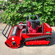 Customized Track-type All-terrain Zero-turn Remote-controlled Lawn Mower High Efficiency and Energy Saving