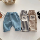 Toddler Boys Denim Pants – Soft Korean Style Casual (Ages 0-5)